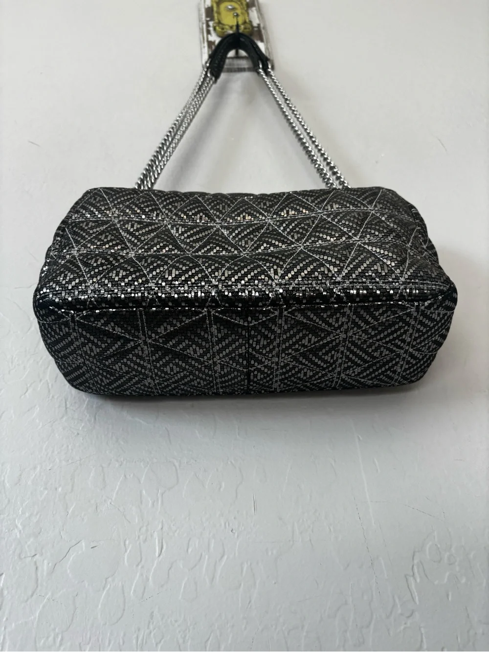 Michael Kors Sloan NWOT Gunmetal Quilted Chain Shoulder Bag